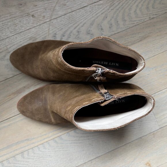 Matt Bernson Tan Suede Booties - Picture 2 of 4